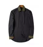 medusa  shirts versace palais luxe noir